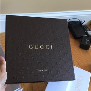 Gucci scarf box